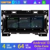 Jaguar XF X260 Android 13.0 Autoradio Multimédia GPS avec 8-Core 4Go+64Go Commande au volant et Kit mains libres Bluetooth DAB DSP RDS USB 4G LTE WiFi CarPlay Sans fil - 10,25" Android 13 Autoradio Lecteur DVD GPS Compatible pour Jaguar XF X260 (2016-2020