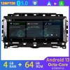 Jaguar F-Pace Android 13.0 Autoradio Multimédia GPS avec 8-Core 4Go+64Go Commande au volant et Kit mains libres Bluetooth DAB DSP RDS USB 4G LTE WiFi CarPlay Sans fil - 10,25" Android 13 Autoradio Lecteur DVD GPS Compatible pour Jaguar F-Pace (De 2016)