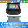 Chevrolet Malibu Android 14.0 Autoradio DVD GPS avec 8G+256G Bluetooth DAB USB DSP 4G WiFi Caméra 360° CarPlay Android Auto - 8" Android 14 Autoradio Stéréo de Voiture Multimédia GPS Navigation pour Chevrolet Malibu (2012-2015)