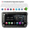 VW Scirocco S300 Android 9.0 Autoradio GPS DVD avec HD Ecran tactile Support Smartphone Bluetooth kit main libre RDS CD SD USB AUX DAB 4G WiFi TV MirrorLink OBD2 CarPlay - S300 Android 9.0 Autoradio Lecteur DVD GPS Compatible pour VW Scirocco (2008–2017)