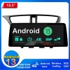 Honda Civic Hatchback Android 13.0 Autoradio Multimédia GPS avec 8-Core 6Go+128Go Commande au volant et Kit mains libres Bluetooth DAB DSP USB 4G LTE WiFi CarPlay Sans fil - 12,3" Android 13 Autoradio Lecteur DVD GPS Compatible pour Honda Civic Hatchback