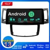 Toyota Hilux Android 13.0 Autoradio Multimédia GPS avec 8-Core 6Go+128Go Commande au volant et Kit mains libres Bluetooth DAB DSP RDS USB 4G LTE WiFi CarPlay Sans fil - 12,3" Android 13.0 Autoradio Lecteur DVD GPS Compatible pour Toyota Hilux (2005-2015)