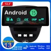 Peugeot 107 Android 13.0 Autoradio Multimédia GPS avec 8-Core 6Go+128Go Commande au volant et Kit mains libres Bluetooth DAB DSP RDS USB 4G LTE WiFi CarPlay Sans fil - 12,3" Android 13.0 Autoradio Lecteur DVD GPS Compatible pour Peugeot 107 (2005-2014)