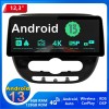 Kia Soul Android 13.0 Autoradio Multimédia GPS avec 8-Core 6Go+128Go Commande au volant et Kit mains libres Bluetooth DAB DSP RDS USB 4G LTE WiFi CarPlay Sans fil - 12,3" Android 13.0 Autoradio Lecteur DVD GPS Compatible pour Kia Soul 2 (2013-2019)