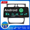 Mercedes CLK W209 Android 13 Autoradio Multimédia GPS avec QLED 8-Core 6Go+128Go Commande au volant et Kit mains libres Bluetooth DAB DSP RDS 4G LTE CarPlay Sans fil - 12,3" Android 13 Autoradio Lecteur DVD GPS Compatible pour Mercedes CLK W209 (De 1998)