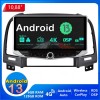 Hyundai Santa Fe Android 13.0 Autoradio Multimédia GPS avec 6Go+128Go Commande au volant et Kit mains libres Bluetooth DAB DSP USB 4G WiFi CarPlay Sans fil - 10,88" Android 13 Autoradio Lecteur DVD GPS pour Hyundai Santa Fe (De 2006)