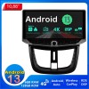 Peugeot 206 Android 13.0 Autoradio Multimédia GPS avec 8-Core 6Go+128Go Commande au volant et Kit mains libres Bluetooth DAB DSP RDS USB 4G LTE WiFi CarPlay Sans fil - 10,88" Android 13 Autoradio Lecteur DVD GPS Compatible pour Peugeot 206 (De 1998)