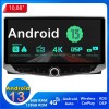 Smart ForTwo Android 13.0 Autoradio Multimédia GPS avec 8-Core 6Go+128Go Commande au volant et Kit mains libres Bluetooth DAB DSP RDS USB 4G LTE WiFi CarPlay Sans fil - 10,88" Android 13 Autoradio Lecteur DVD GPS Compatible pour Smart ForTwo (2015-2019)