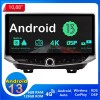 Jeep Wrangler Android 13.0 Autoradio Multimédia GPS avec 8-Core 6Go+128Go Commande au volant et Kit mains libres Bluetooth DAB DSP USB 4G LTE WiFi CarPlay Sans fil - 10,88" Android 13.0 Autoradio Lecteur DVD GPS Compatible pour Jeep Wrangler JL (2018-2022
