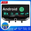 Opel Meriva Android 13.0 Autoradio Multimédia GPS avec 8-Core 6Go+128Go Commande au volant et Kit mains libres Bluetooth DAB DSP RDS USB 4G LTE WiFi CarPlay Sans fil - 10,88" Android 13.0 Autoradio Lecteur DVD GPS Compatible pour Opel Meriva B (2009-2014)