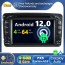 Android 12 Autoradio Lecteur DVD GPS Compatible pour Mercedes Classe C W203 (2000-2005)-1