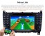 Android 12 Autoradio Lecteur DVD GPS Compatible pour Mercedes Classe C W203 (2004-2008)-4