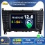 Android 12 Autoradio Lecteur DVD GPS Compatible pour Mercedes Classe C W203 (2004-2008)-1