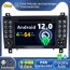 Android 12 Autoradio Lecteur DVD GPS Compatible pour Mercedes SLK W171 (2004-2011)-1