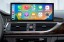 12,3" Android 13 Autoradio Système GPS Stéréo Lecteur Multimédia de Voiture pour Audi A6 C7/4G (De 2011)-3