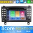 8" Android 14 Autoradio Stéréo de Voiture Multimédia GPS Navigation pour Mercedes SLK R171 (2004-2010)-1