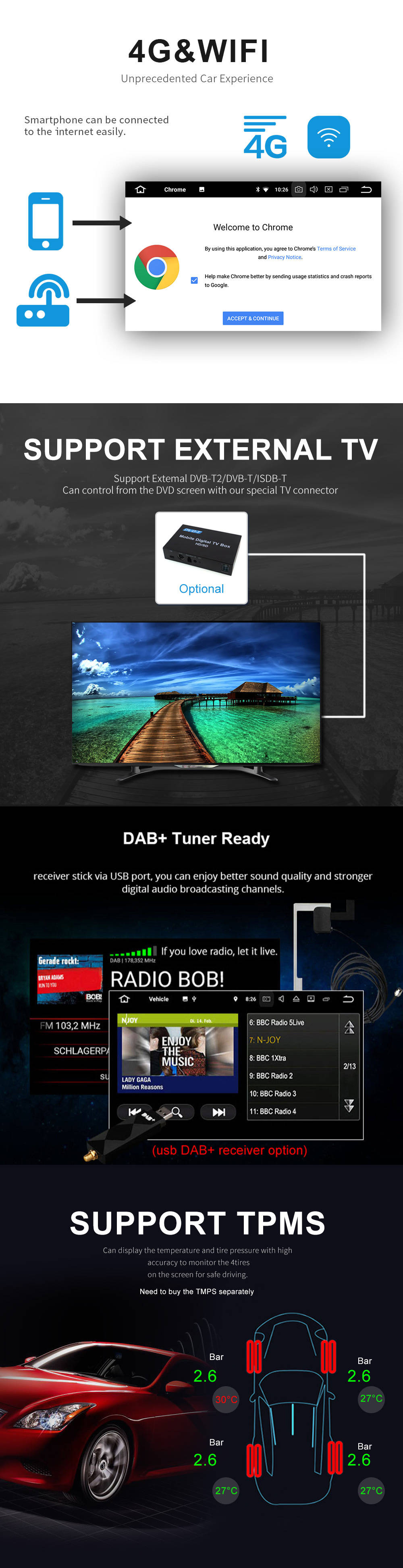 Autoradio Android 13.0 pour Audi A5/S5/RS5-5