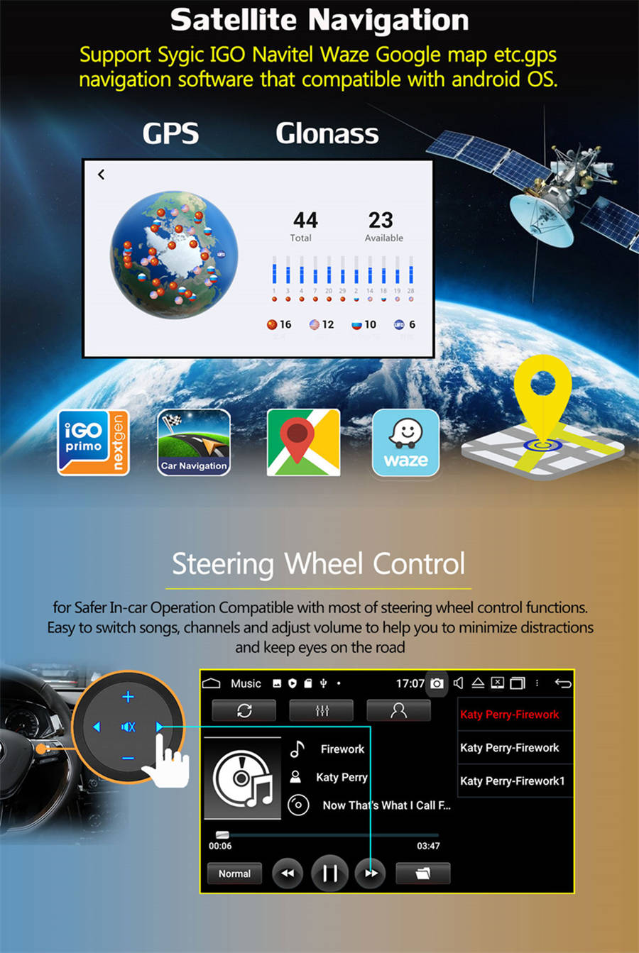 Autoradio Android 14.0 pour Kia Ceed-4