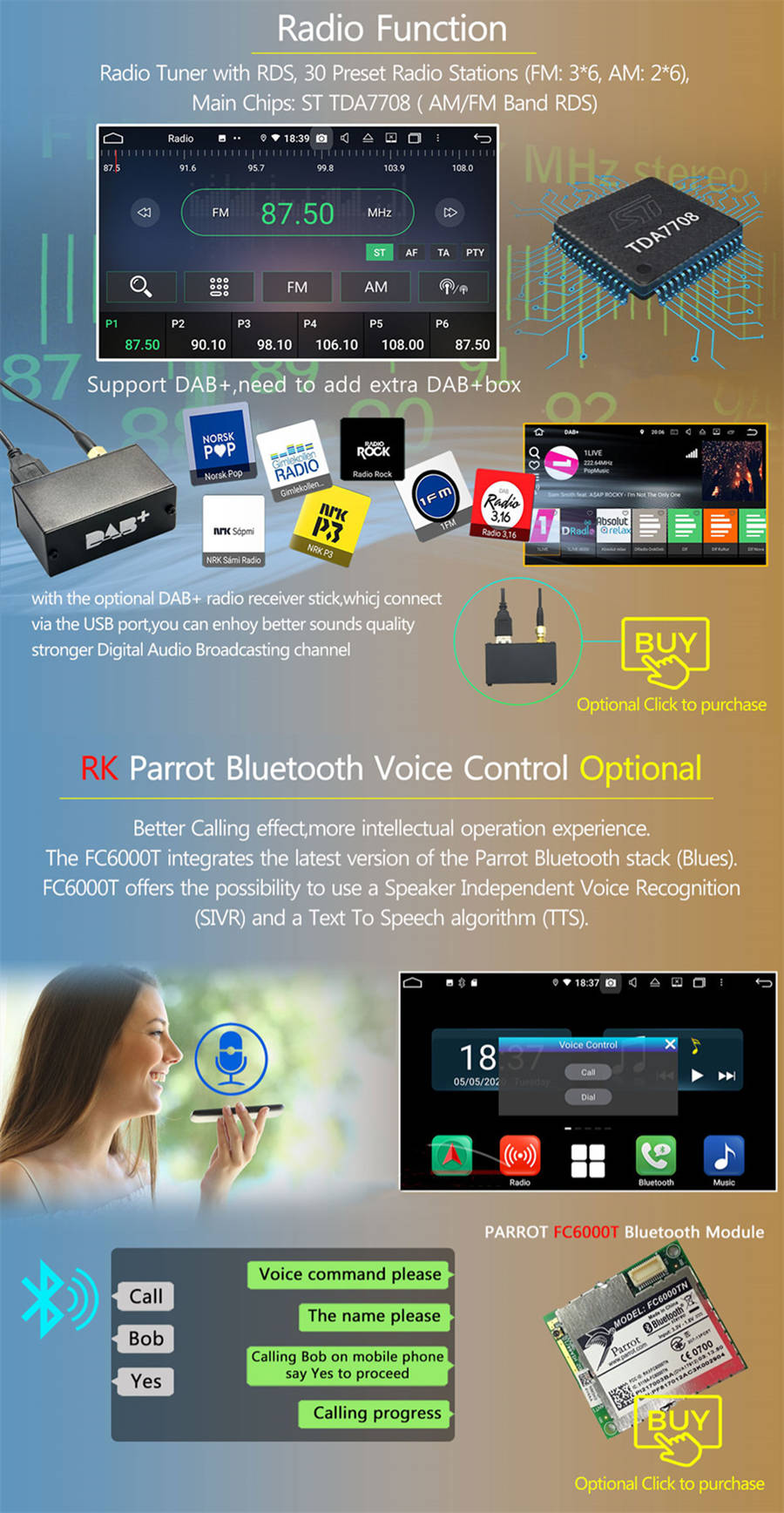 Autoradio Android 14.0 pour Kia Ceed-7