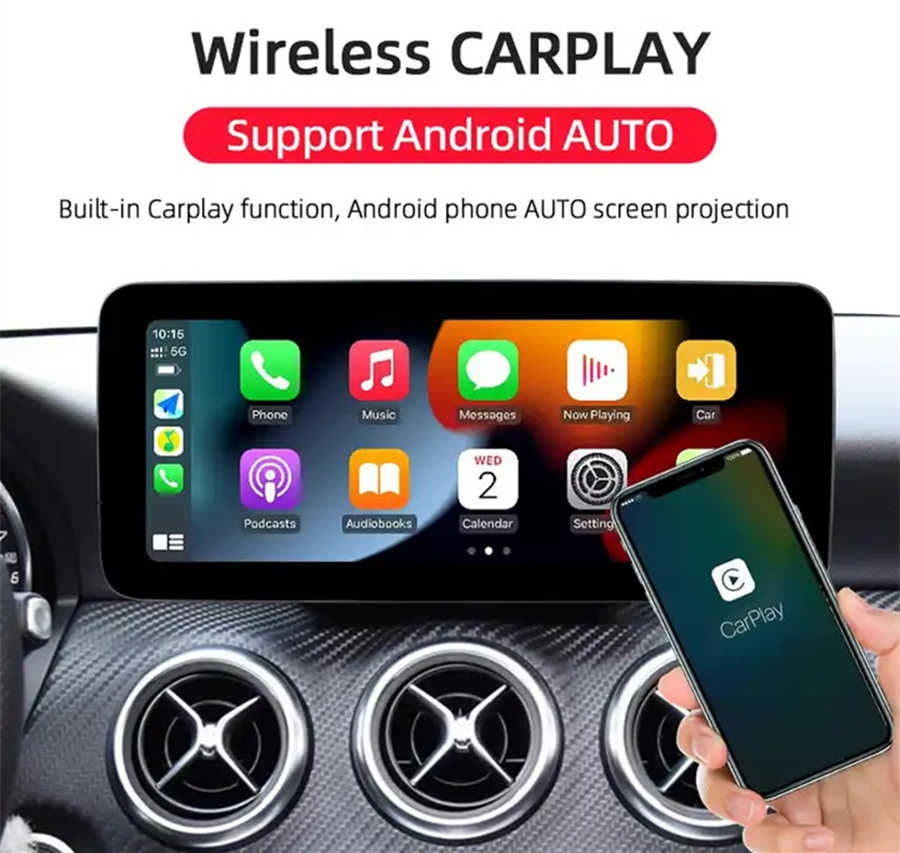 Autoradio Android 13.0 pour Mercedes Classe A W176-3