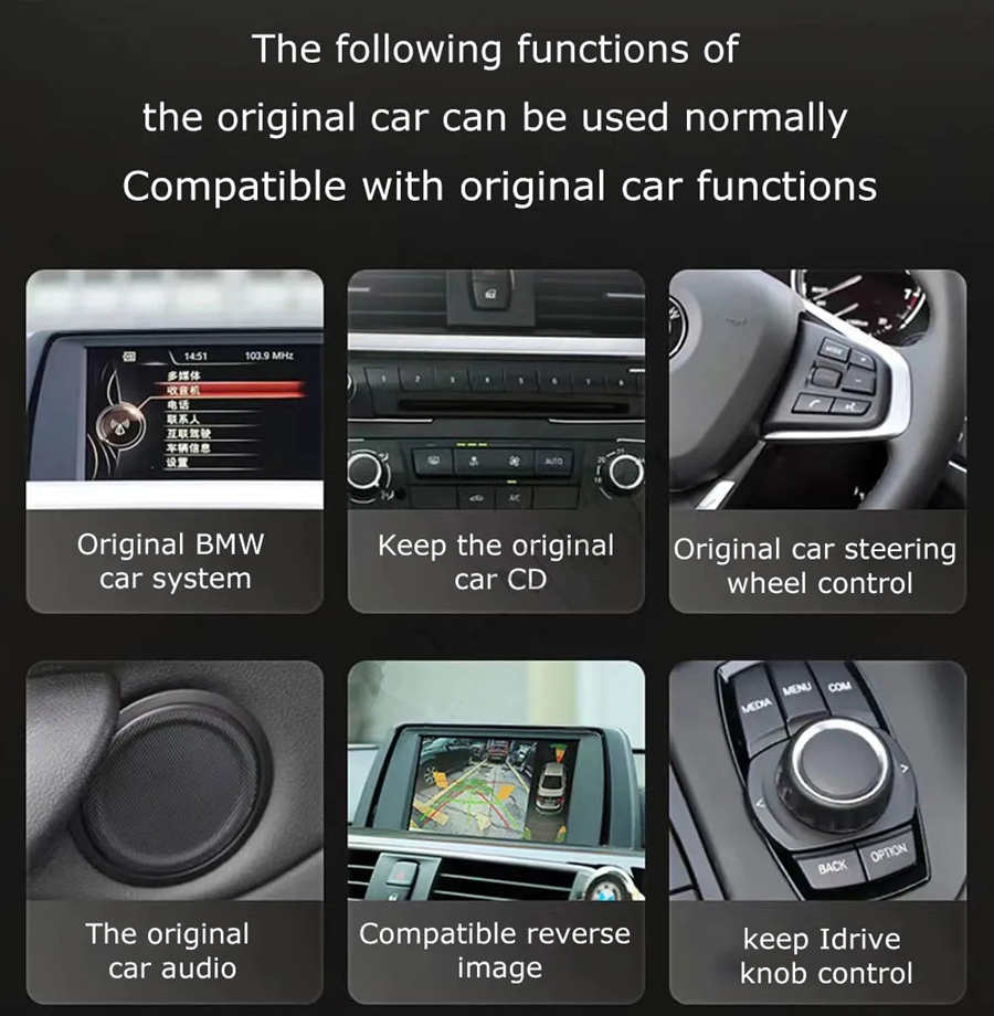 Autoradio Android 13.0 pour BMW X4 F26-2