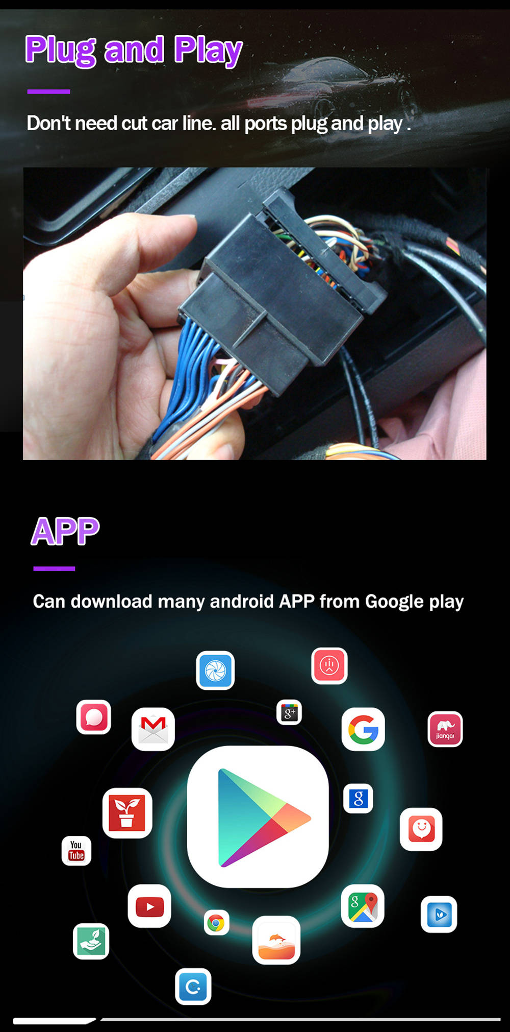 Autoradio Android 12.0 pour Audi Q7-6