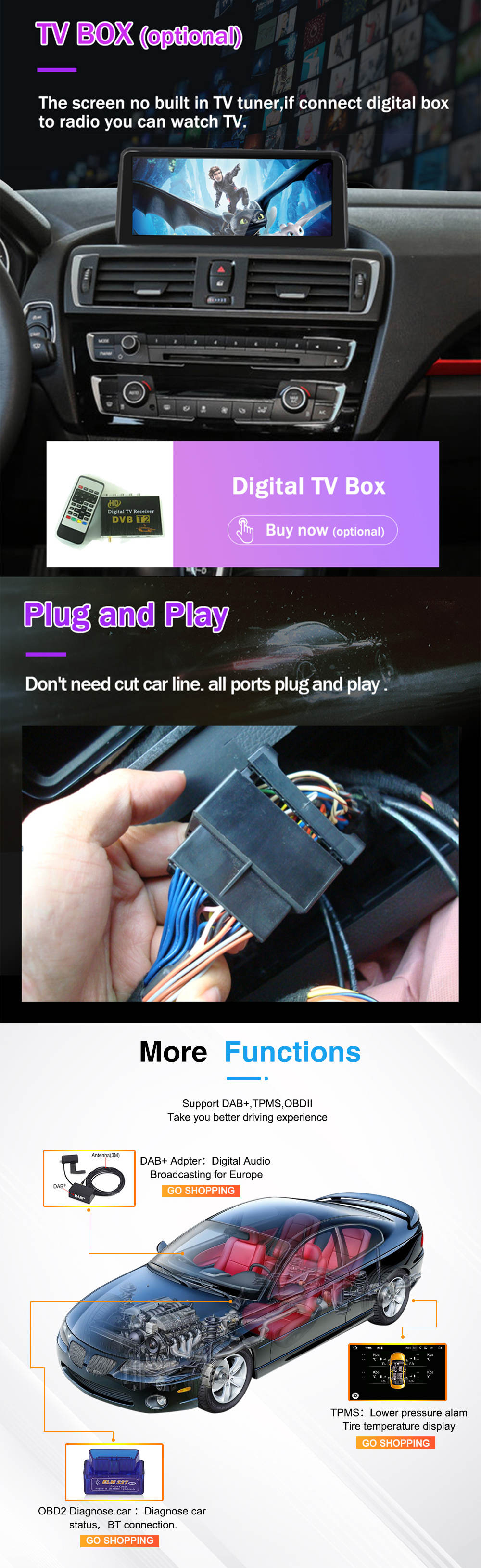 Autoradio Android 12.0 pour BMW X5 F15-7
